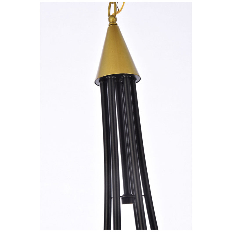 Elegant Lighting Cohen 6 Light 42" Chandelier