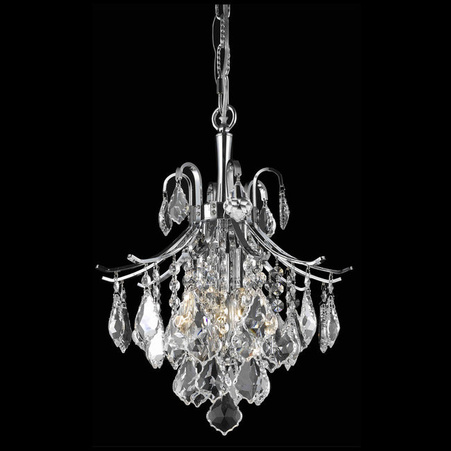 Elegant Lighting Amelia 3 Light 12" Pendant