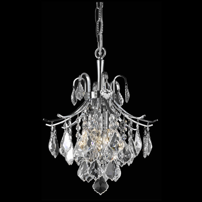 Elegant Lighting Amelia 3 Light 12" Pendant