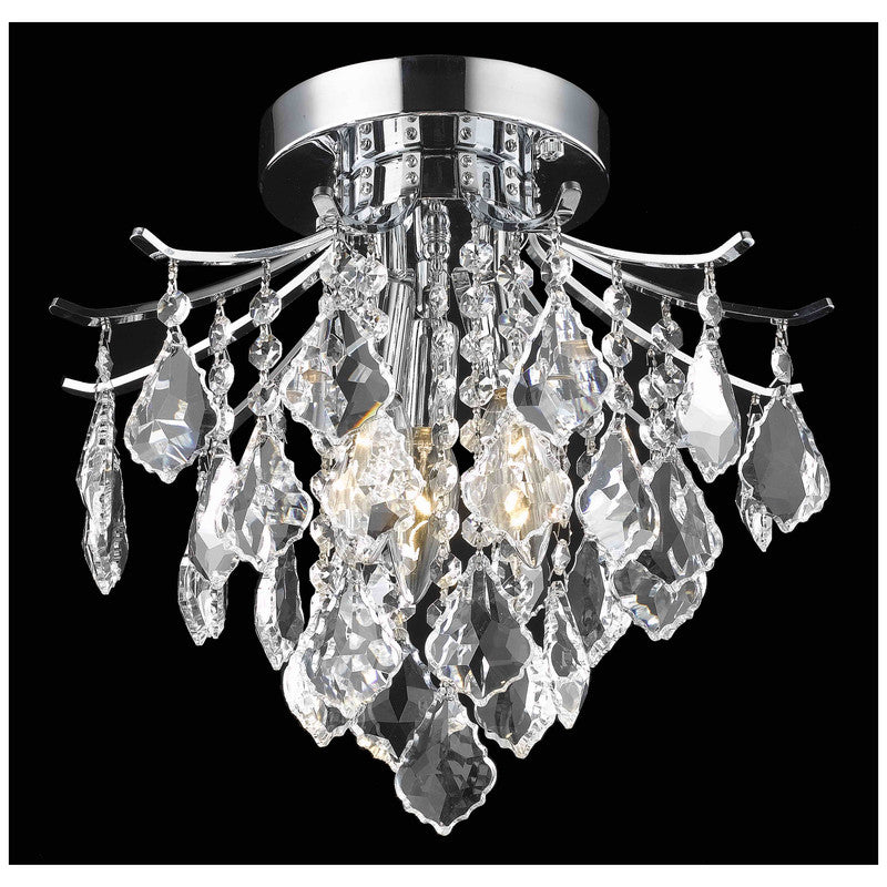 Elegant Lighting Amelia 3 Light 12" Flush Mount - LD8200F12