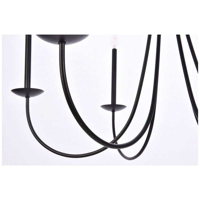 Elegant Lighting Cohen 6 Light 42" Chandelier