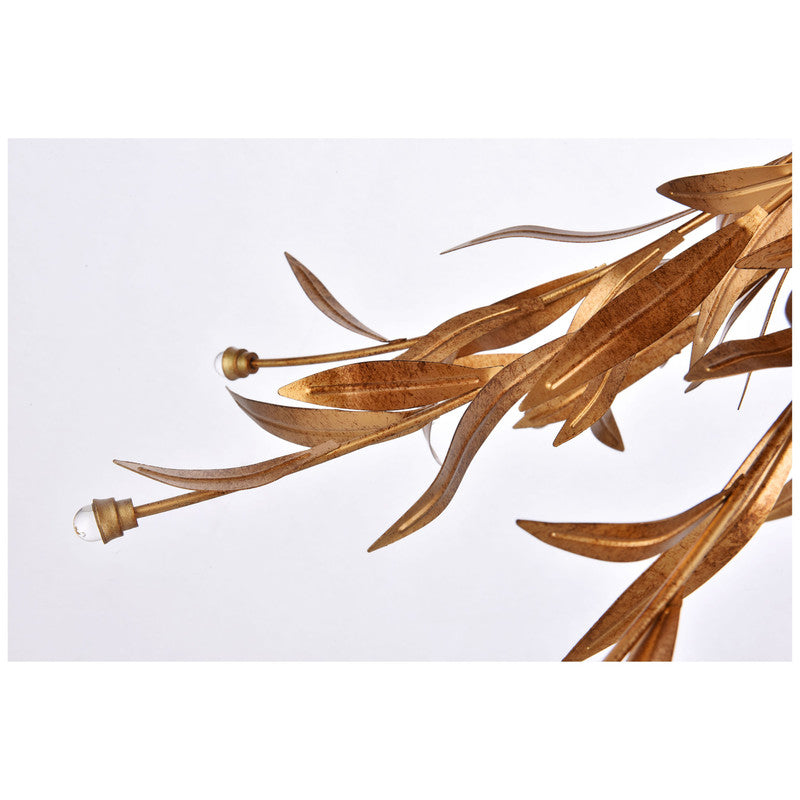 Elegant Lighting Priscilla 4 Light 23" Flush Mount