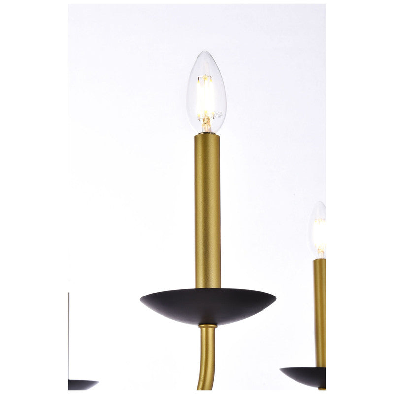 Elegant Lighting Cohen 6 Light 30" Chandelier