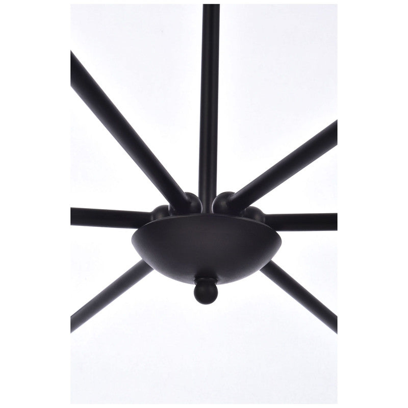 Elegant Lighting Cohen 6 Light 36" Chandelier