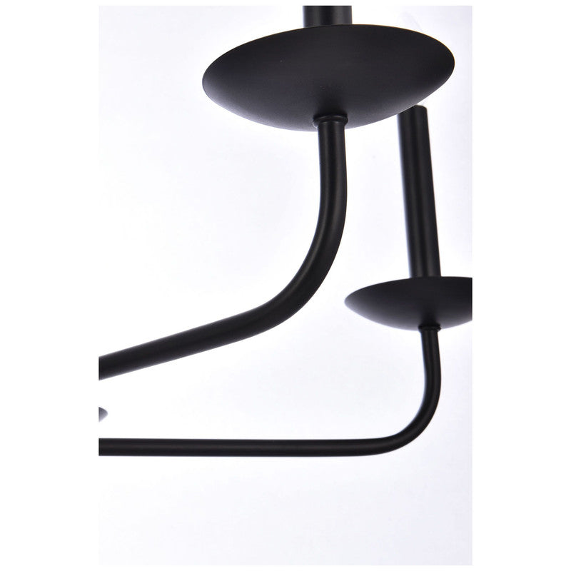 Elegant Lighting Cohen 6 Light 36" Chandelier