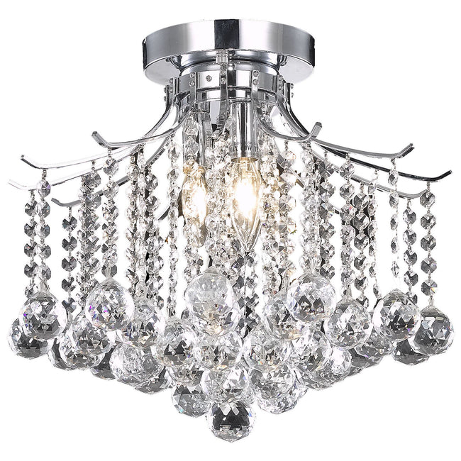 Elegant Lighting Amelia 3 Light 16" Flush Mount - LD8200F17