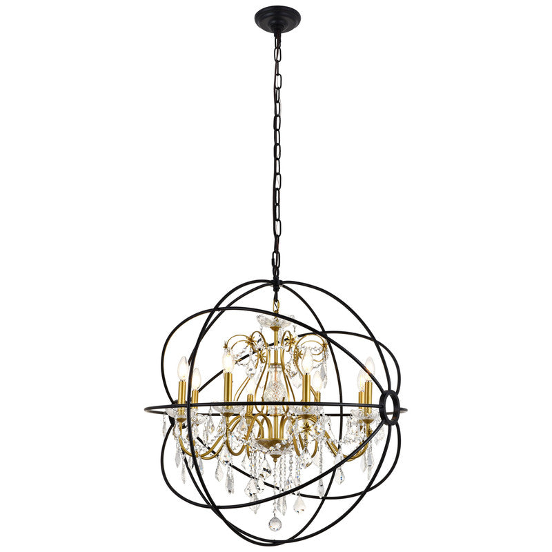 Elegant Lighting Cordelia 8 Light 32" Chandelier