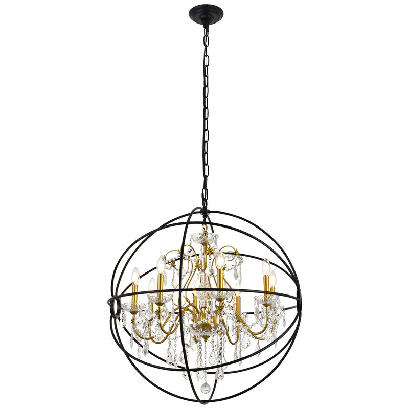Elegant Lighting Cordelia 8 Light 32" Chandelier
