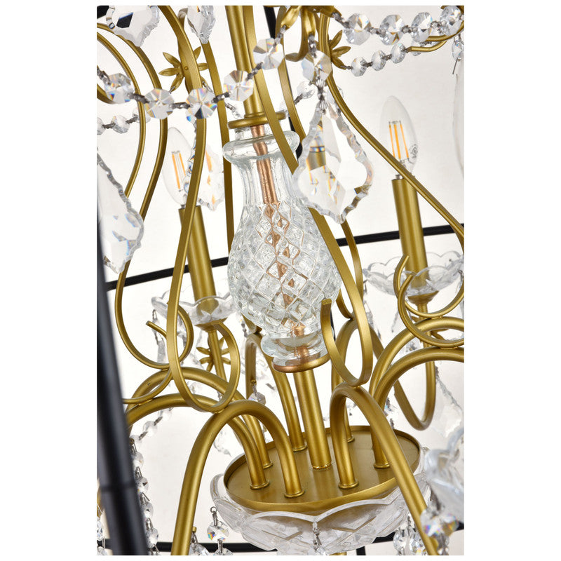 Elegant Lighting Cordelia 8 Light 32" Chandelier