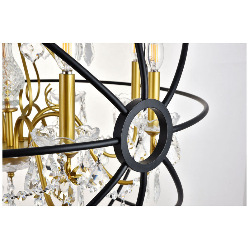Elegant Lighting Cordelia 8 Light 32" Chandelier
