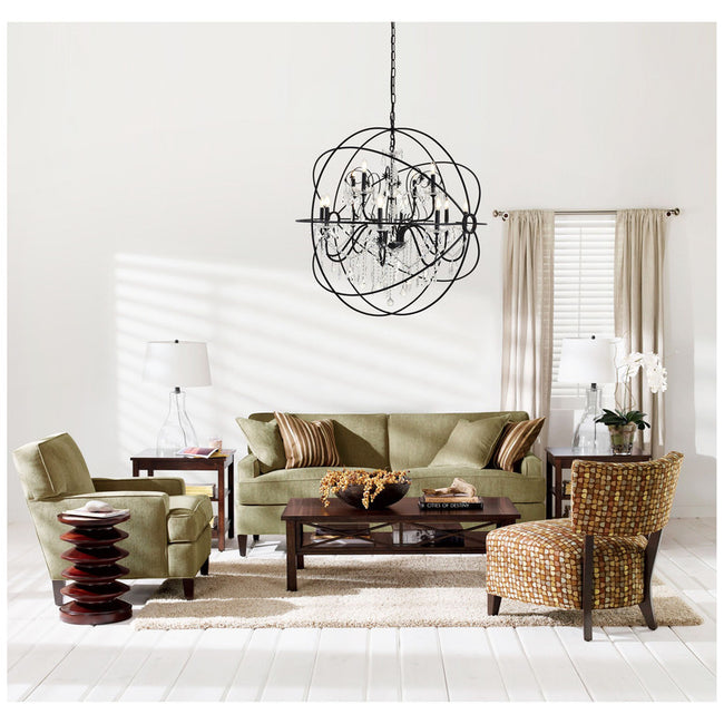 Elegant Lighting Cordelia 12 Light 44" Chandelier