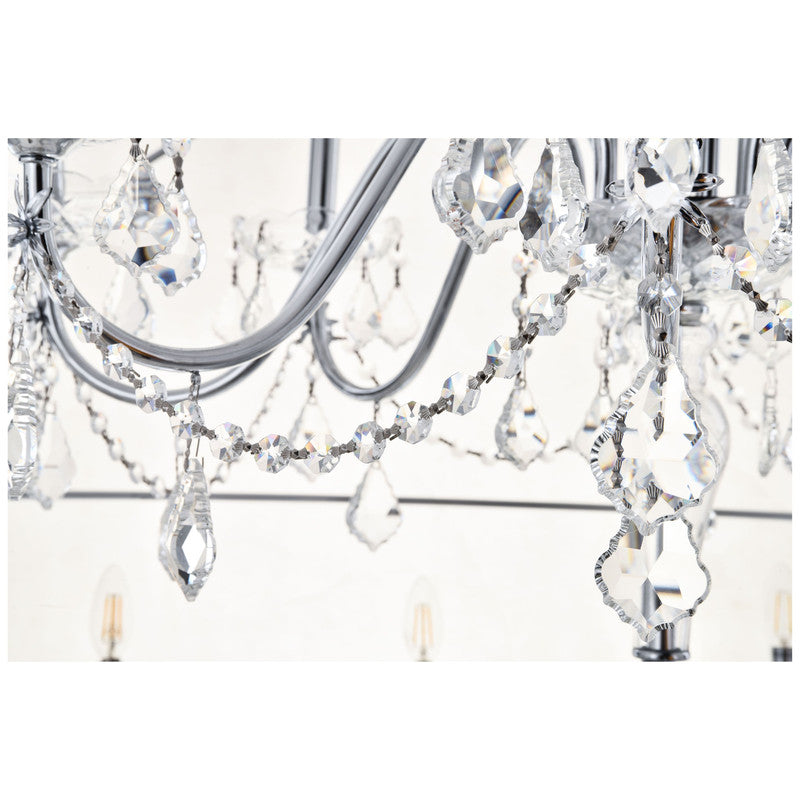 Elegant Lighting Cordelia 24 Light 59" Chandelier