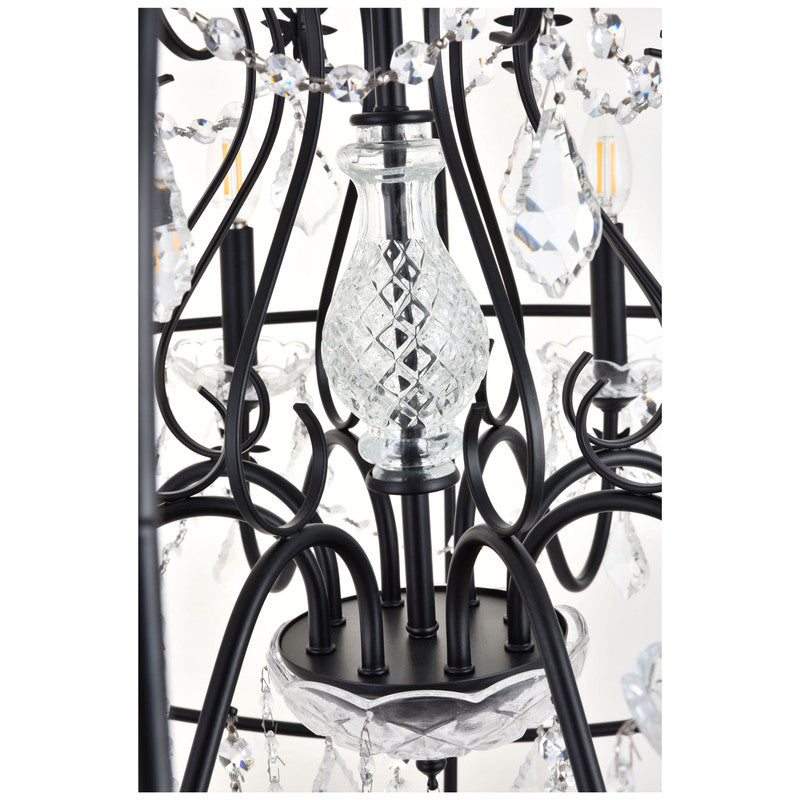 Elegant Lighting Cordelia 8 Light 32" Chandelier