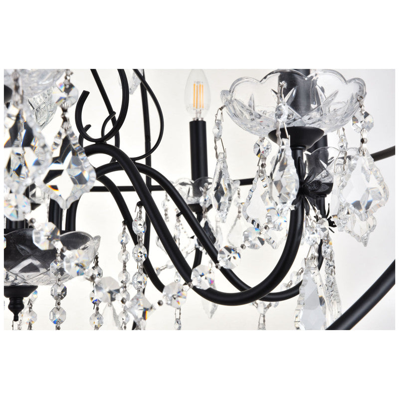 Elegant Lighting Cordelia 8 Light 32" Chandelier