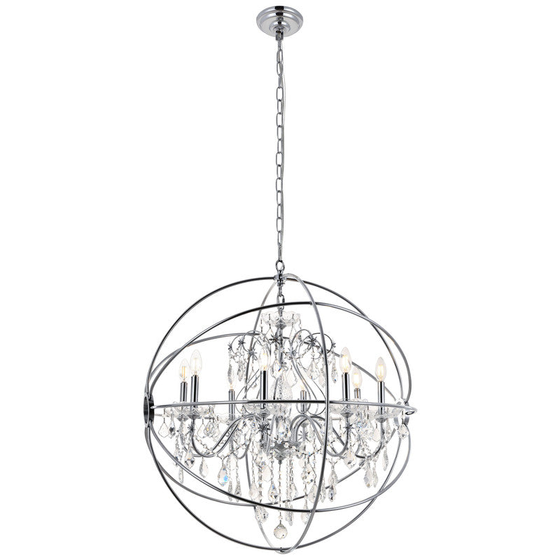 Elegant Lighting Cordelia 8 Light 32" Chandelier