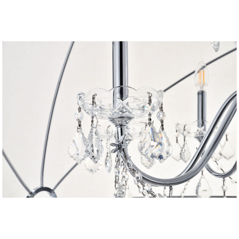 Elegant Lighting Cordelia 24 Light 59" Chandelier