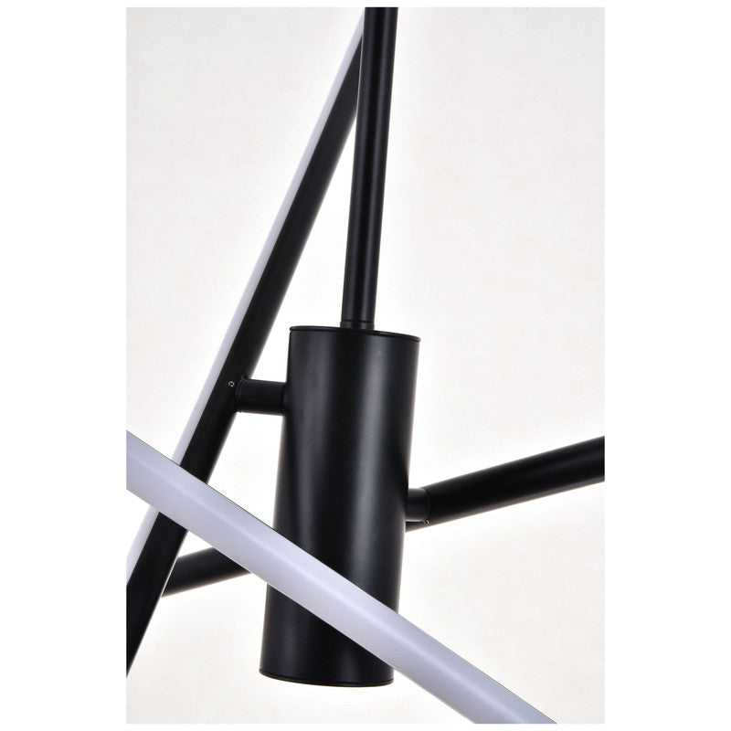 Elegant Lighting Sonya 3 Light 29" Chandelier