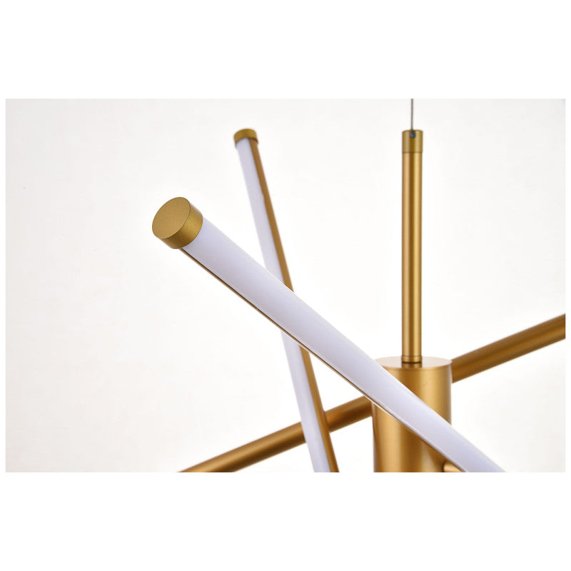 Elegant Lighting Sonya 3 Light 29" Chandelier