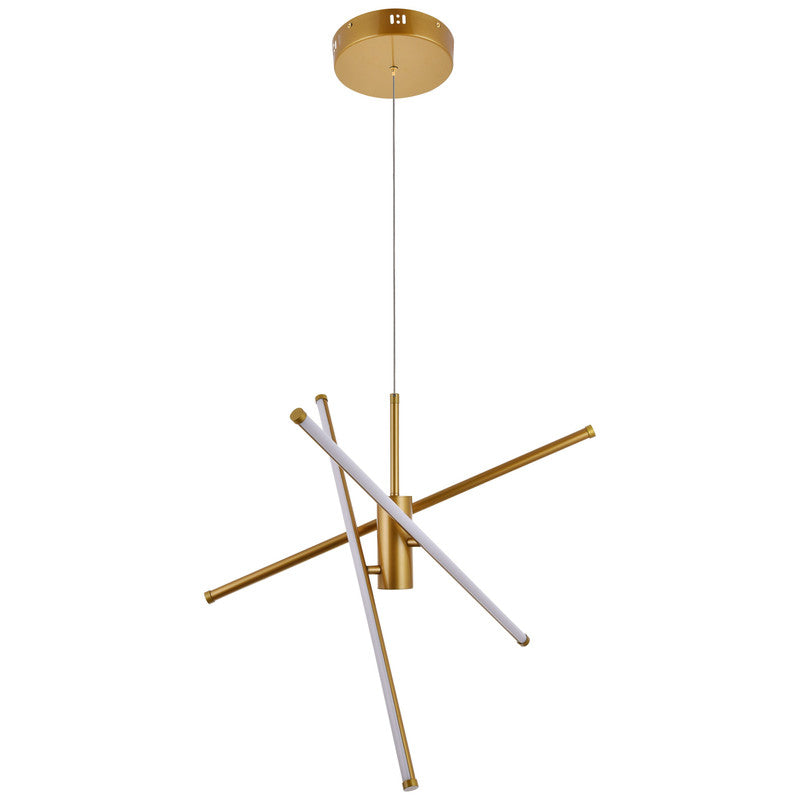 Elegant Lighting Sonya 3 Light 29" Chandelier