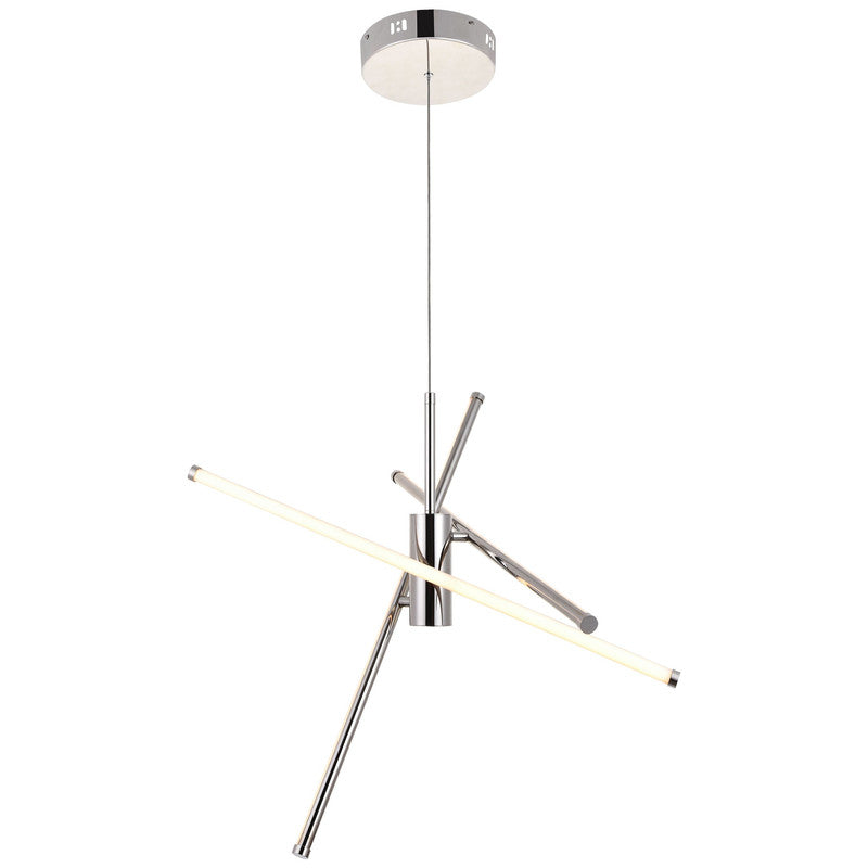 Elegant Lighting Sonya 3 Light 29" Chandelier