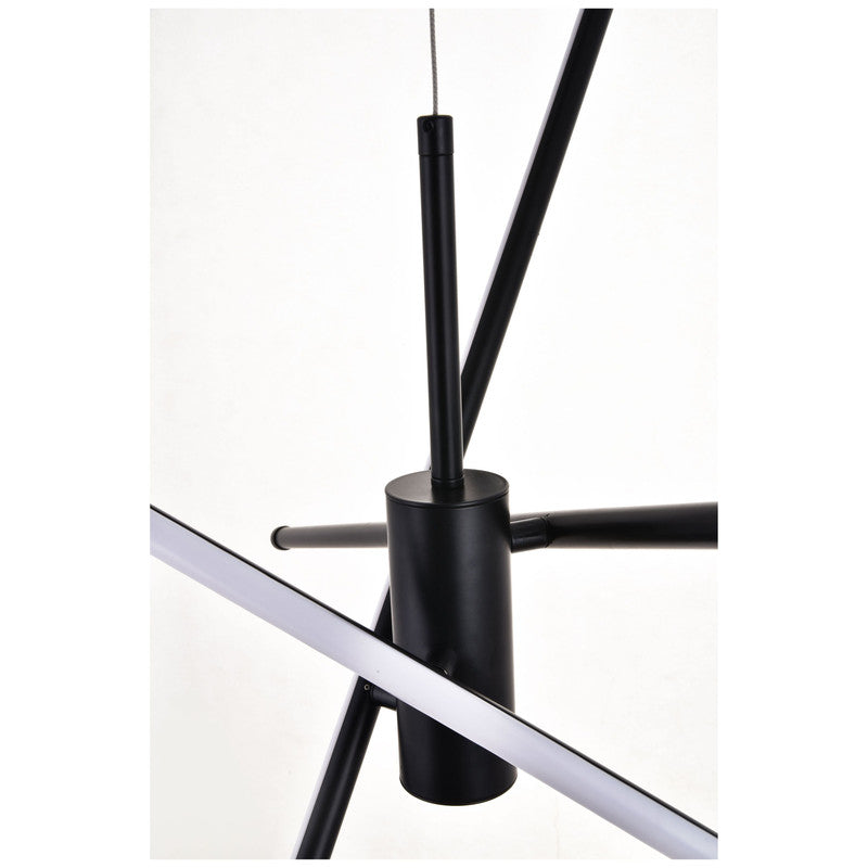 Elegant Lighting Sonya 3 Light 44" Chandelier