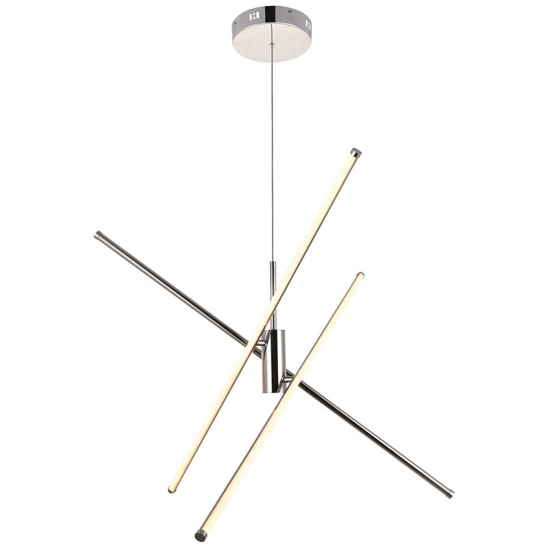 Elegant Lighting Sonya 3 Light 44" Chandelier