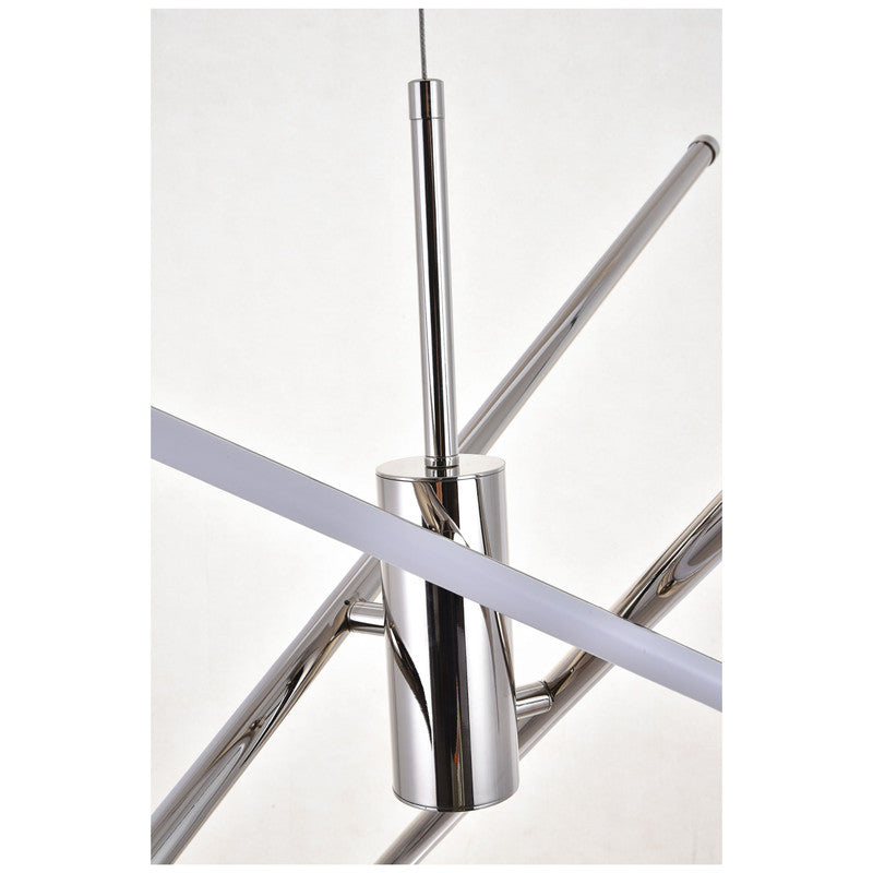 Elegant Lighting Sonya 3 Light 44" Chandelier