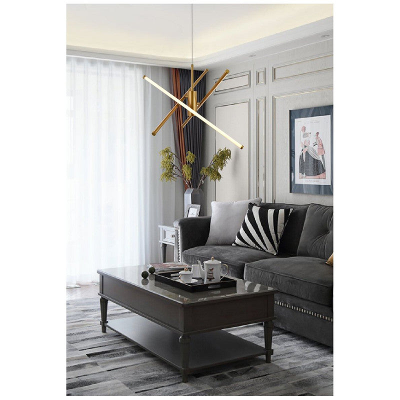 Elegant Lighting Sonya 3 Light 29" Chandelier