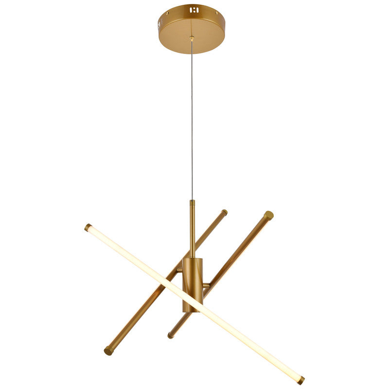 Elegant Lighting Sonya 3 Light 29" Chandelier