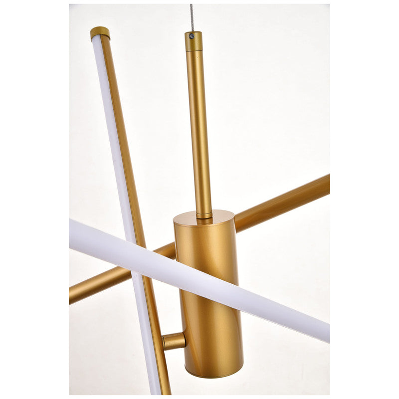 Elegant Lighting Sonya 3 Light 29" Chandelier