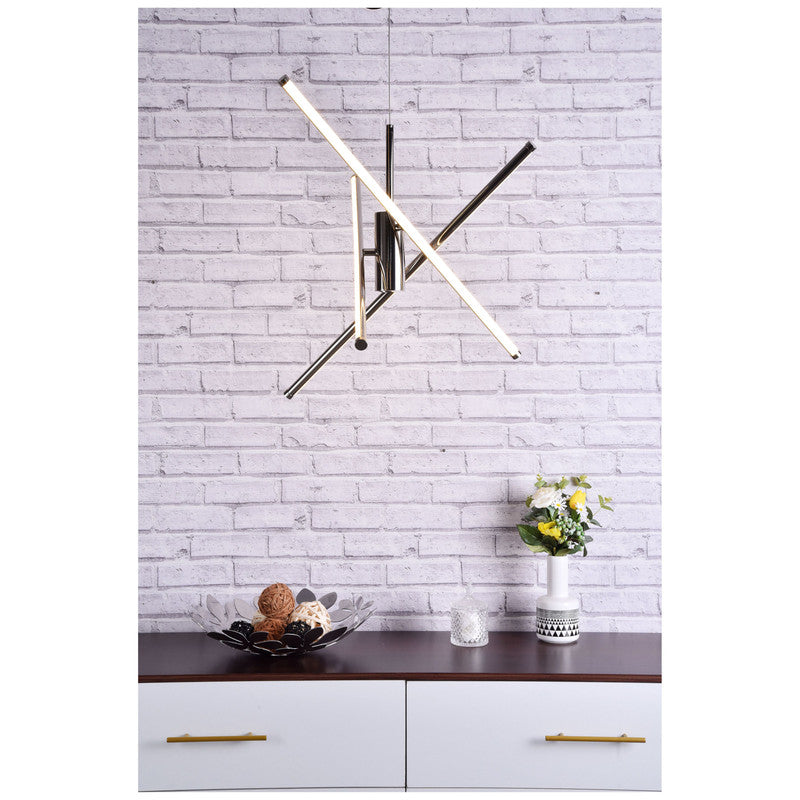 Elegant Lighting Sonya 3 Light 29" Chandelier