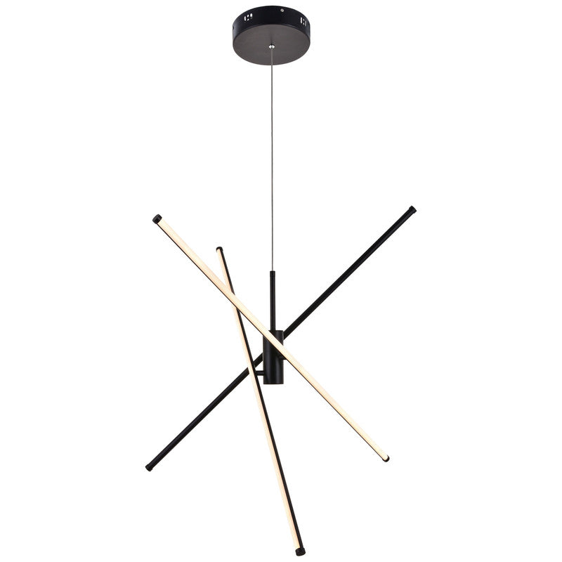 Elegant Lighting Sonya 3 Light 44" Chandelier