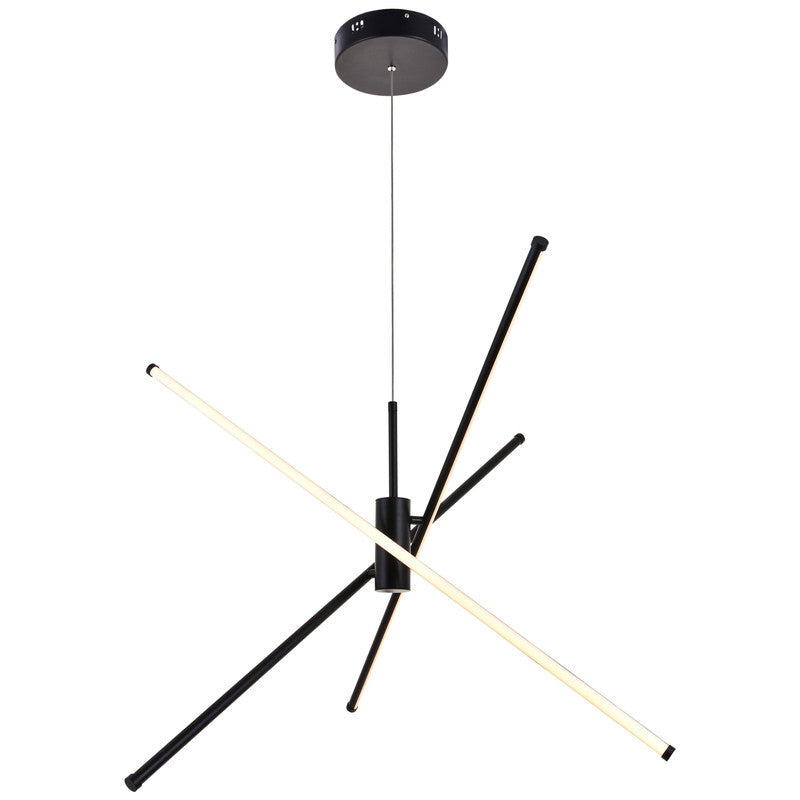 Elegant Lighting Sonya 3 Light 44" Chandelier