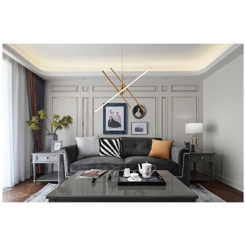 Elegant Lighting Sonya 3 Light 44" Chandelier