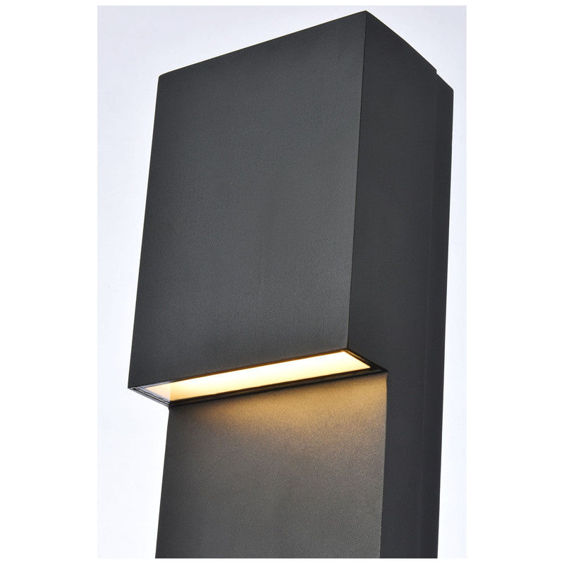 Elegant Lighting Raine 5" LED Outdoor Wall Sconce