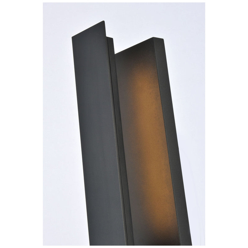 Elegant Lighting Raine 6" LED Outdoor Wall Sconce