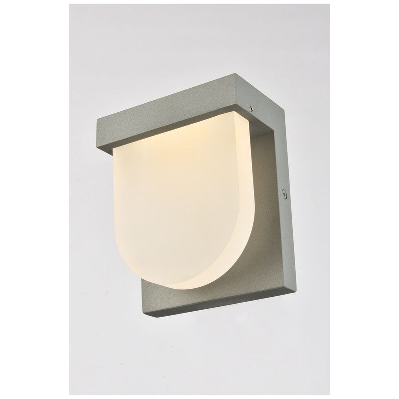 Elegant Lighting Raine 5" LED Outdoor Wall Sconce - LDOD4009