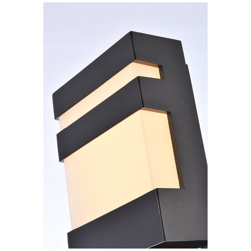 Elegant Lighting Raine 6" LED Outdoor Wall Sconce - LDOD4010