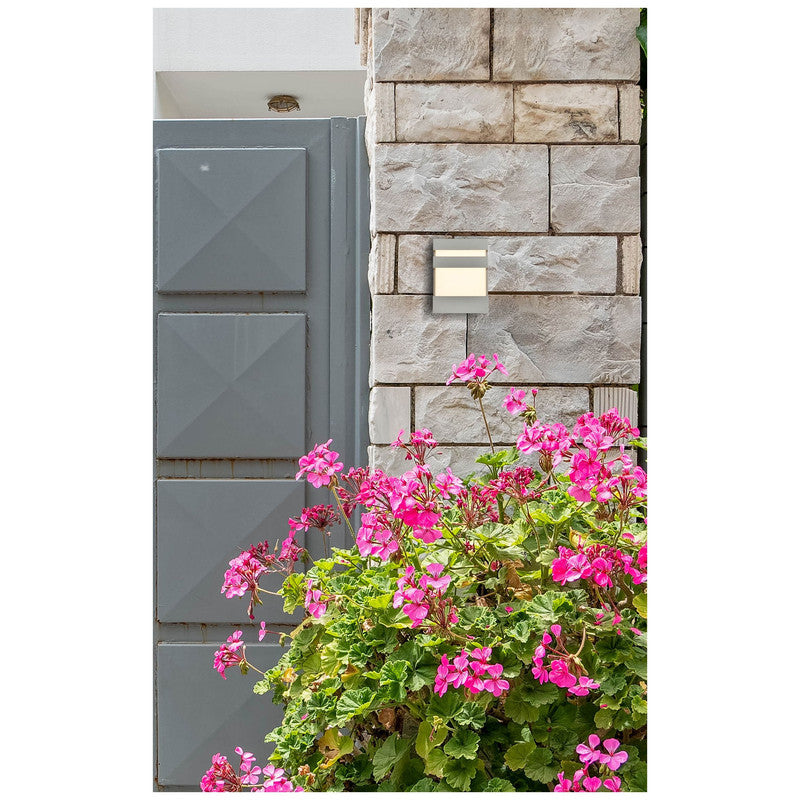 Elegant Lighting Raine 6" LED Outdoor Wall Sconce - LDOD4010