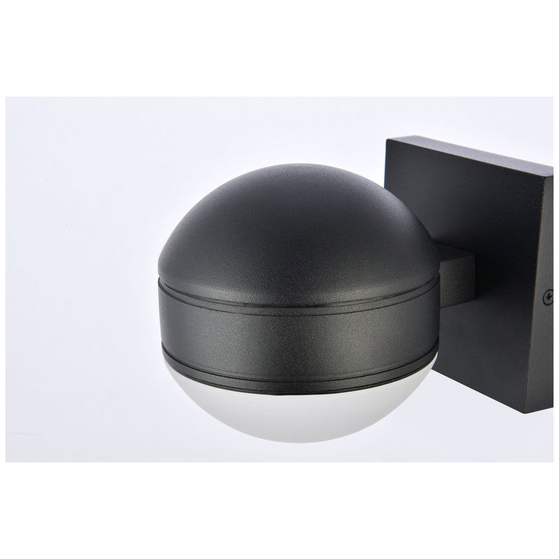 Elegant Lighting Raine 7" LED Outdoor Wall Sconce