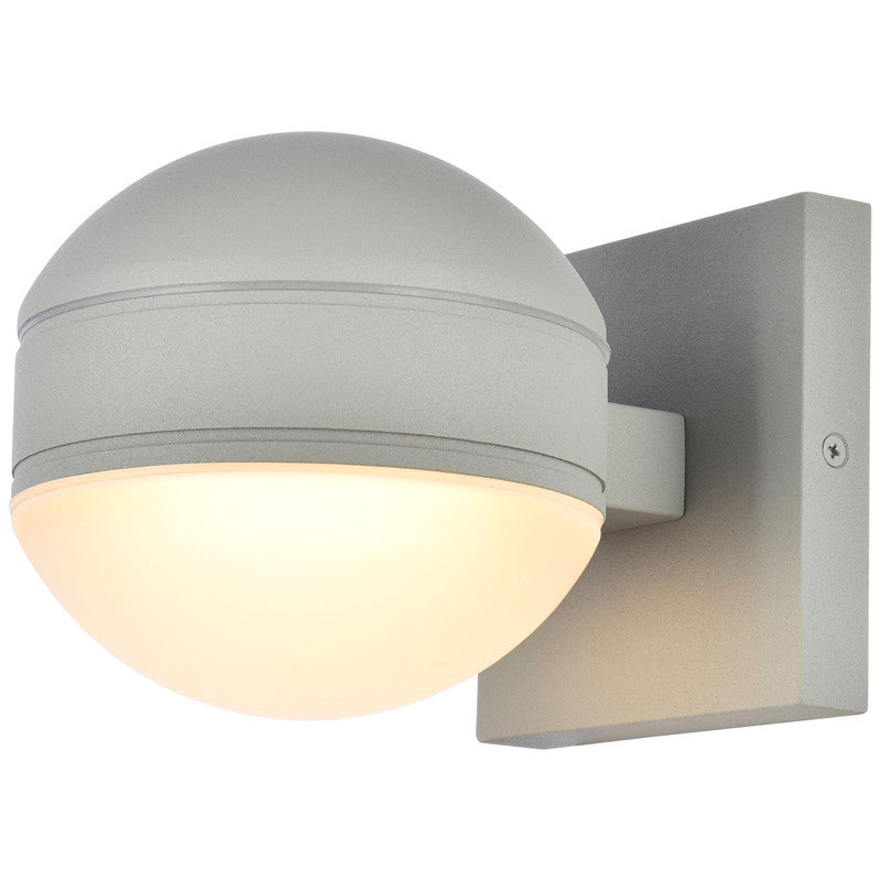 Elegant Lighting Raine 7" LED Outdoor Wall Sconce