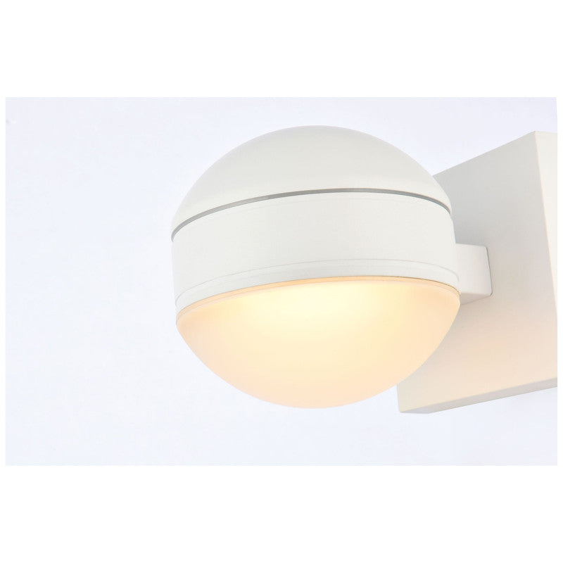 Elegant Lighting Raine 7" LED Outdoor Wall Sconce
