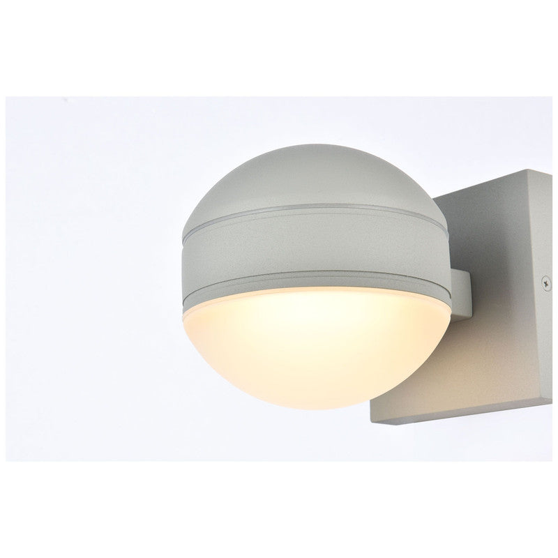 Elegant Lighting Raine 7" LED Outdoor Wall Sconce