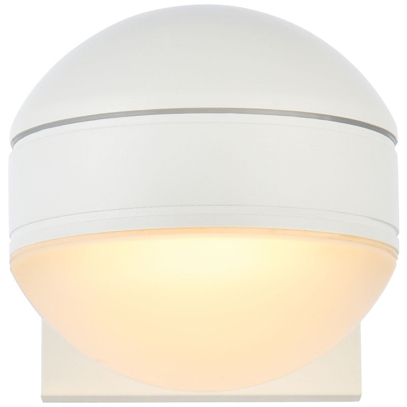 Elegant Lighting Raine 7" LED Outdoor Wall Sconce