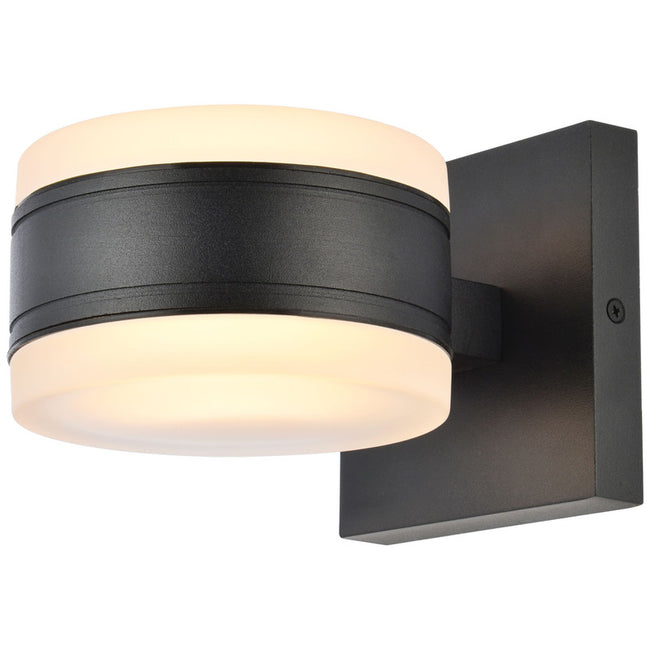 Elegant Lighting Raine 7" LED Outdoor Wall Sconce - LDOD4012