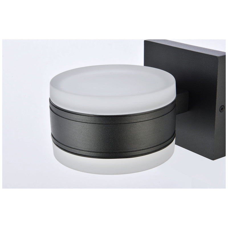 Elegant Lighting Raine 7" LED Outdoor Wall Sconce - LDOD4012