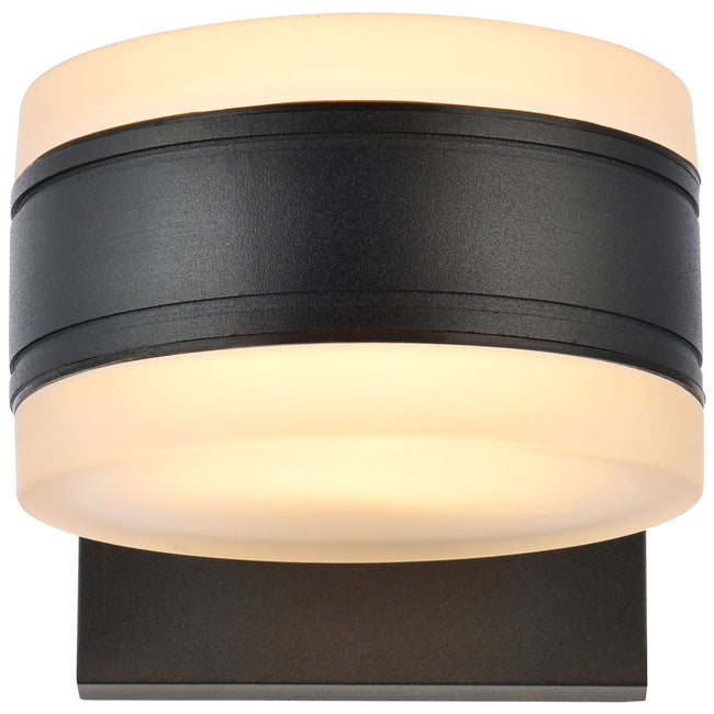 Elegant Lighting Raine 7" LED Outdoor Wall Sconce - LDOD4012