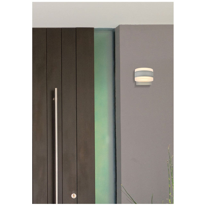 Elegant Lighting Raine 7" LED Outdoor Wall Sconce - LDOD4012