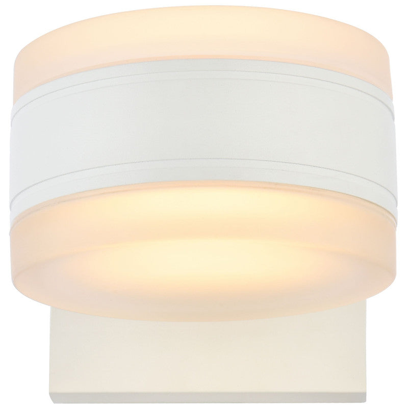 Elegant Lighting Raine 7" LED Outdoor Wall Sconce - LDOD4012