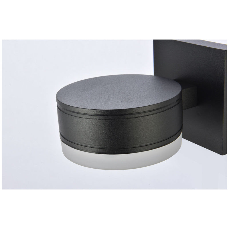 Elegant Lighting Raine 7" LED Outdoor Wall Sconce - LDOD4013